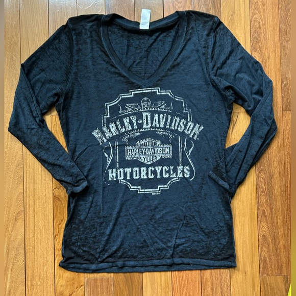 Harley-Davidson 3/4 sleeve tee - Picture 1 of 8